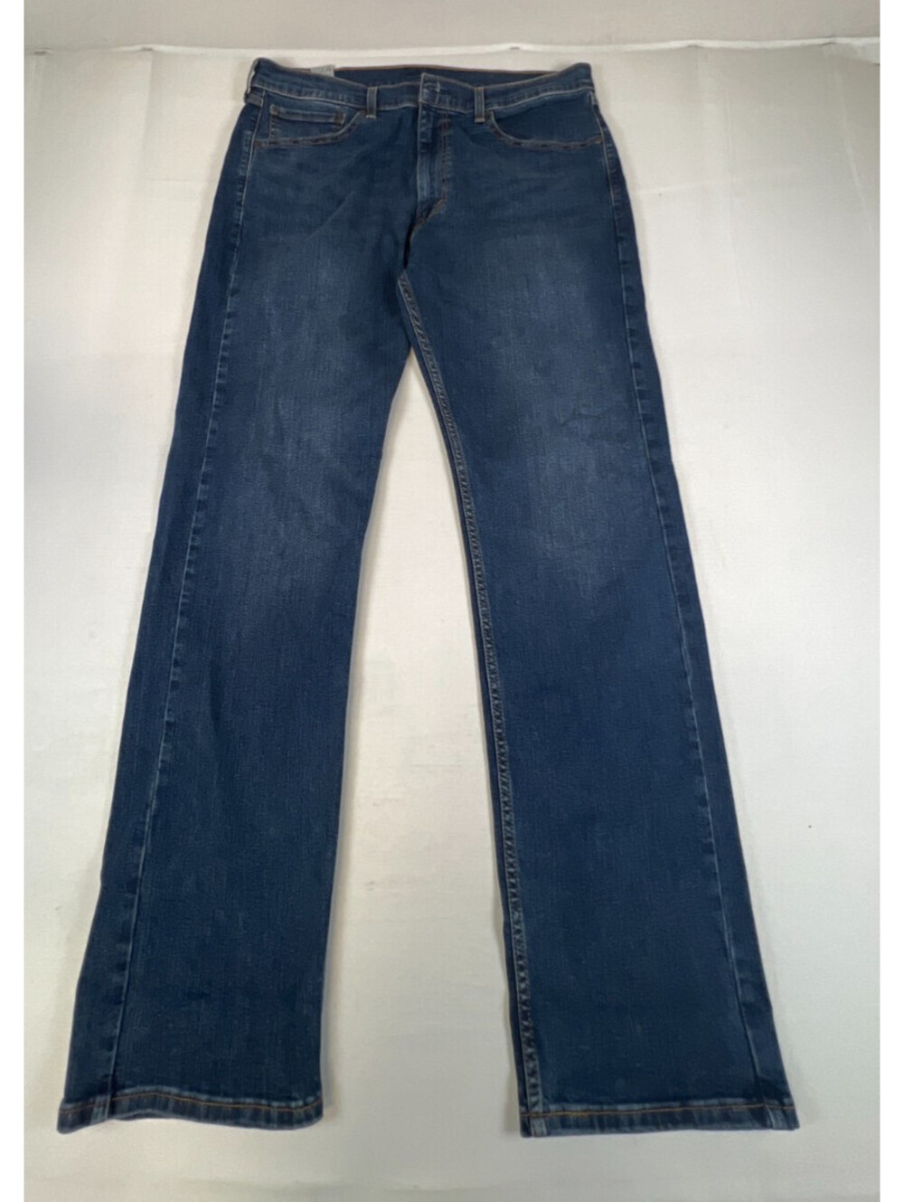 Levi's Men 36x32 Blue 506 Straight Leg Denim Jeans Pants